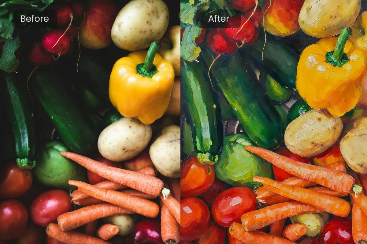 photo to oil painting