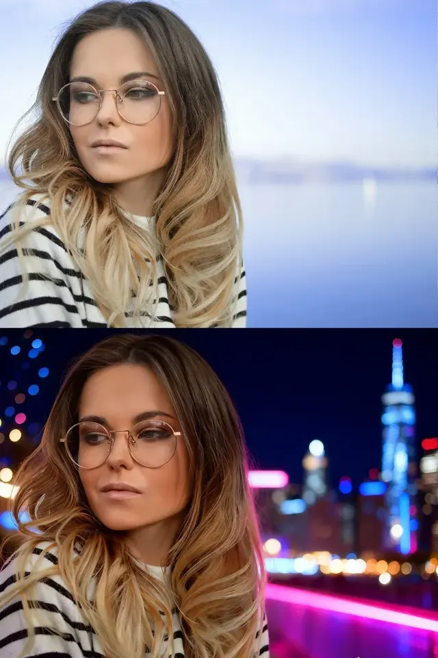 change background color of photo